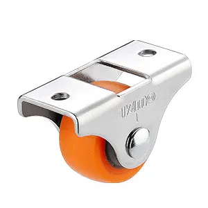 orange-color-straight-small-caster-wheels